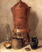 The Copper Drinking Fountain Jean Simeon Chardin